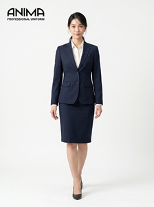Traje de Mujer ANIMA de Lujo, Corte Entallado, Antiarrugas, Transpirable, para Oficina, Ropa Corporativa Personalizada OEM - Product Image 3