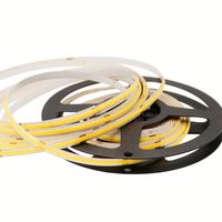Bande lumineuse LED COB flexible en cuivre RGB 2700K-6500K CCT, couleur réglable, contrôlée par la voix, pour éclairage paysager à CRI élevé et intensité variable