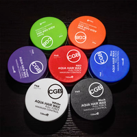 Cire coiffante mate texturisante pour homme, senteur agréable, sept couleurs, pour coiffures naturelles, étiquette personnalisée, vente chaude