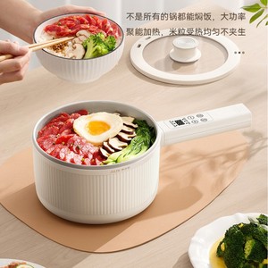 Vaporera Eléctrica Hakka de 2L con Olla Interior de Cerámica, Tapa de Vidrio Templado, Control Mecánico y Función de Apagado Automático de Seguridad - Product Image 6