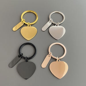 Regalo <span class=keywords><strong>de</strong></span> negocios, llavero <span class=keywords><strong>de</strong></span> acero inoxidable personalizado, impresión grabada, palabra <span class=keywords><strong>de</strong></span> doble cara, rectángulo, triángulo en blanco, llavero <span class=keywords><strong>de</strong></span> metal ovalado - Product Image 6