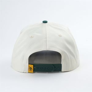 Gorra Deportiva de 5 Paneles Ecológica de Alta Calidad con Logotipo Bordado Personalizado, Gorra de Poliéster Reciclado - Product Image 4