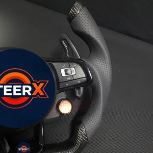 Adecuado para VW Volkswagen Modificación del volante Golf 7,5 GTI MK7 Passat B6 B7 <span class=keywords><strong>Arteon</strong></span> Deportes Volante de fibra de carbono - Product Image 4