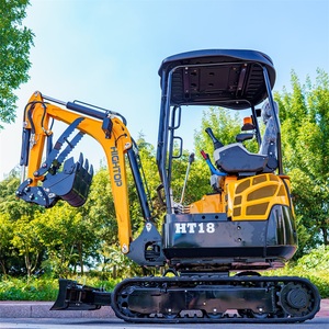 <strong>HT8</strong> Mini Excavator 1.8 Ton Small Hydraulic Crawler Digger High Quality Farm Micro Excavator - Product Image 6