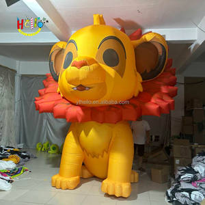 Gigante inflable película de dibujos animados Animal mascota personalizado pequeño inflable León rey - Product Image 6