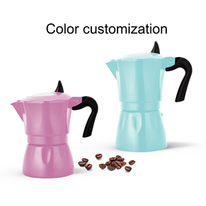Cafetière <span class=keywords><strong>Moka</strong></span> Expresso Portable Classique en Aluminium, Nouveau Design Personnalisé, Écologique, Capacité 0,5-9 Tasses, Modèle Century - Product Image 6