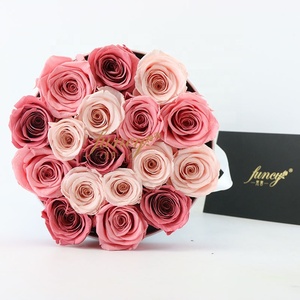<span class=keywords><strong>Hermosas</strong></span> <span class=keywords><strong>Rosas</strong></span> Eternas en Caja, Rosa Natural Preservada para Graduación, Navidad, Año Nuevo Chino y Otras Ocasiones - Product Image 6