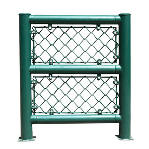 Court Fencing Chain Link <b>Fence</b> Metal Knotless Sports Field Protective <b>Netting</b> Tennis Court Equipment - Product Image 1