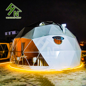 Tiendas de Campaña Tipo Domo de 4m, 5m y 6m para Glamping en el Desierto, Habitaciones de Hotel, Casas Prefabricadas para Cafeterías y <span class=keywords><strong>Cabañas</strong></span> - Product Image 5