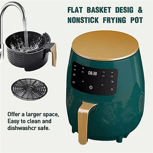 <span class=keywords><strong>2023</strong></span> Silver Crest Cocina para hornear sin aceite 4.5L <span class=keywords><strong>Freidora</strong></span> <span class=keywords><strong>de</strong></span> <span class=keywords><strong>aire</strong></span> Utensilios <span class=keywords><strong>de</strong></span> cocina electrónicos para el hogar Freidoras profundas eléctricas - Product Image 4