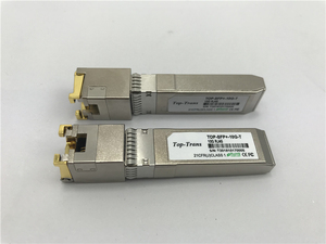 Transceptor SFP+ 10GBASE-T 10G de Cobre RJ45 Compatible con TSFP+-10G-T 407-BCWZ SFP-10G-T 02K1YV, 30m Cat6 Cat7 - Product Image 5