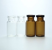 Flacons en verre borosilicate ambré en gros pour le stockage de substances photosensibles
