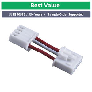 Özel 2.5mm Aralıklı HA Serisi Kablo Demeti 2-6 Pin Erkek/Dişi Konnektör Montajı Oyuncaklar ve Elektronik Cihazlar için (24-28AWG) - Product Image 2