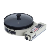Barbecue portable d'extérieur Senbo et cuisinière à poisson grillé antiadhésive avec dispositif de protection contre la pression