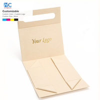 Boîte cadeau de luxe pliable à fermeture magnétique pour sac à main en cuir, solution d'emballage haut de gamme, vente en gros, design personnalisé