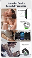Nouveau bracelet intelligent de suivi de la forme physique avec ECG, fréquence cardiaque, pression artérielle, oxygène sanguin, suivi du sommeil 24h/24 et 7j/7, rappel d'appels SMS