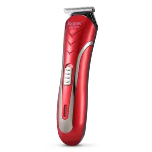 Kemei-1409 New Rechargeable Electric Hair Clippers 4 Free combs for Use with Hair Shaver For Adults and Children