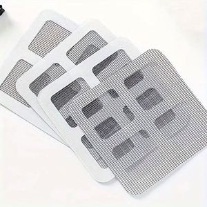 Filtro de desagüe desechable de estilo sencillo, adhesivo para piso, a prueba de cabello e insectos, red de desagüe para baño, suministros para baño y aseo - Product Image 6