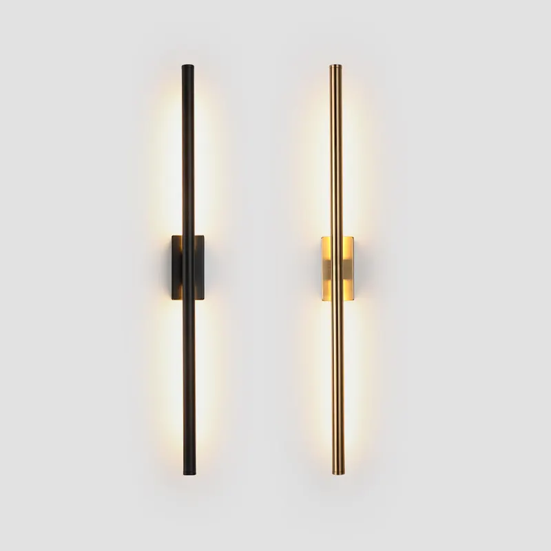 Modern LED Long Strip Wall Lamp For Bedroom/Living Room/Aisle Nordic Minimalist Decoration Adjustable Angle Wall Light