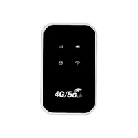 Routeur WiFi mobile portable 4G, Hotspot MiFi de poche, appareil Internet sans fil haute vitesse pour les voyages, la maison, la voiture, l'extérieur et une utilisation mondiale