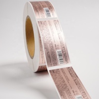 Autocollant d'étiquette en métal personnalisé Étiquettes adhésives à colle forte en vinyle imperméable