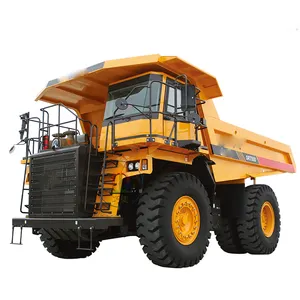 למעלה מותג SKT90S 6x4 60 טון מטען מכביש משאית כביש רחב-גוף כריית Dump משאית SKT90E עבור שלי