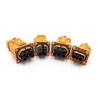 Connecteurs de câble HVSL haute tension automobile, 20 pièces, 1POS, 3POS, 16A, 23A, 35A, 50A, 80a, 125A, 150A, 200A, 250A, 350A, 500A, prise 1000V