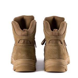 <strong>Men's</strong> <strong>Black</strong> Desert Combat <strong>Boots</strong> with Rip-Stop Upper &amp; Rubber Sole <strong>Zip</strong> Closure Winter Tactical <strong>Boot</strong> by Manufacturer - Product Image 6