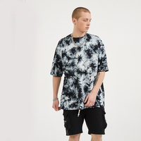 Tshirt Men Stylish Trendy Design Screen Or Discharge Printing Cotton In Stock And Oem Brand Tie Dye Tshirt