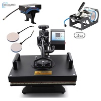 Machine à estamper à chaud manuelle 30x38, petite machine à transfert thermique pour t-shirt