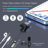 Adaptador Multipuerto USB-C de Aleación de Aluminio para iPhone 14 13 Pro Max iPad Laptop Cámara-OTG Convertidor de Audio y Video Compatible con Sincronización de Datos