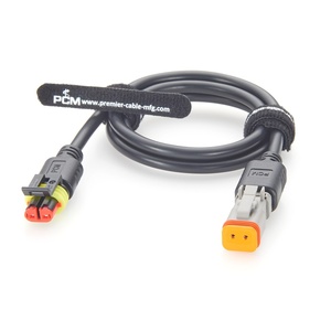 كابل توصيل محول ثنائي الاتجاه من نوع Deutsch DT06-2S إلى TE AMP Superseal 282080-1، مقاس 16AWG، مقاوم للماء، للاستخدام في السيارات والآلات. - Product Image 4