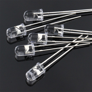 Juhong Chất Lượng Cao 5Mm Siêu Flux LED Giao Thông Ánh Sáng Màu Đỏ Vàng & Màu Xanh Lá Cây 505nm 620nm 585nm 2V 3V 0.06W Đặc Biệt Độ Sáng - Product Image 5