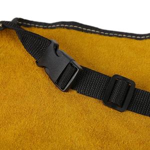 Genuine Cow Suede <b>Leather</b> BBQ Bib <b>Apron</b> Sleeveless Classification Welding <b>Apron</b> - Product Image 4