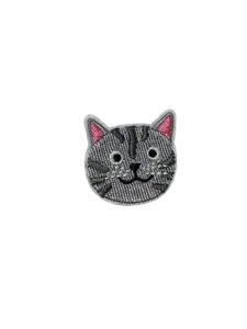 Parche Bordado Termoadhesivo de 3.5cm con Diseño de Perro/Gato para Decoración de Equipaje y Bolsos - Product Image 5