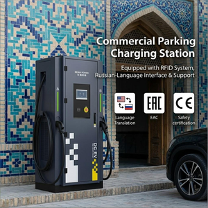 สถานีชาร์จเร็ว DC 120kW สำหรับรถยนต์ไฟฟ้า ผลิตโดยตรงจากผู้ผลิต EVSE ระดับ IP54 กันน้ำ สำหรับใช้งานสาธารณะในงานก่อสร้าง - Product Image 5