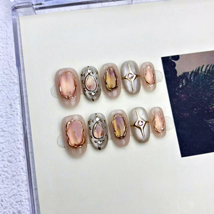 <span class=keywords><strong>Faux</strong></span> <span class=keywords><strong>Ongles</strong></span> à Presser en Gros – Offre Spéciale – Réutilisables, Peints à la Main, Couverture Complète pour Bal de Promo et Tendance – Assortiment Varié de <span class=keywords><strong>Faux</strong></span> <span class=keywords><strong>Ongles</strong></span> - Product Image 3