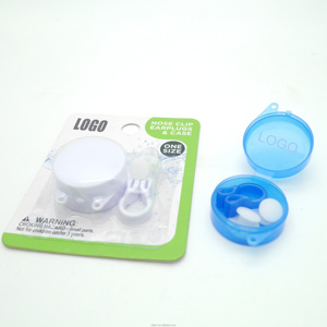 3 uds tapón para los oídos y clip para la nariz para nadar con Gel de sílice impermeable para niños y adultos Paquete de caja multicolor - Product Image 2