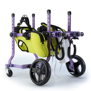 हॉट-सेलिंग फोल्डेबल कुत्ते चार पहिया व्हीलचेयर पुनर्वास प्रशिक्षण पैदल यात्रा सहायता गतिशीलता स्कूटर पालतू जानवरों की आपूर्ति - Product Image 5
