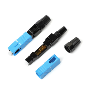 SC APC Fast Fiber Optic <b>Quick</b> <b>Connectors</b> Adapter Embedded 60mm Single Mode Fiber - Product Image 3