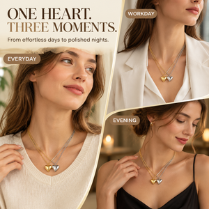 Collar de Concha de Corazón de Acero Inoxidable con Baño de Oro de 18K, Colgante con Incrustaciones de Concha Marina, Gargantilla para Mujer, Joyería de Playa para Verano - Product Image 5