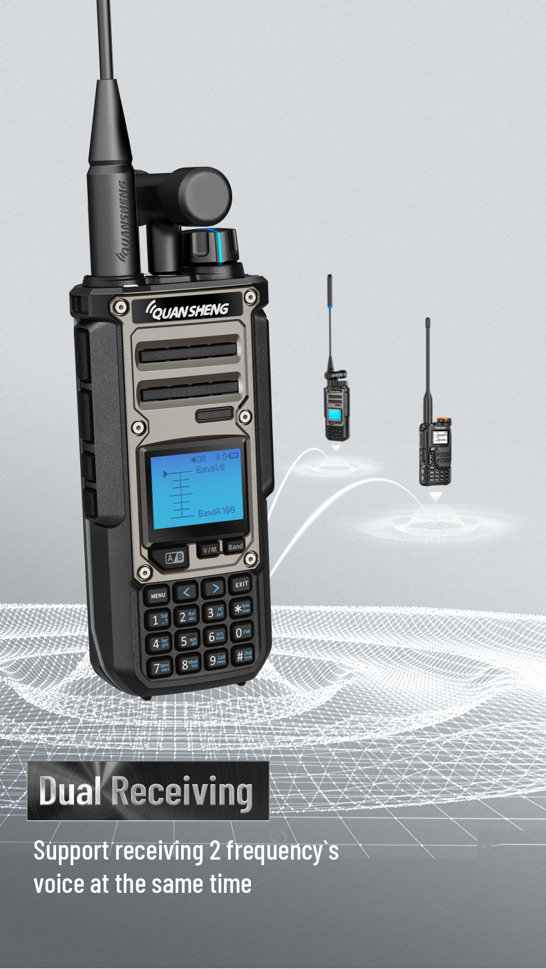 Quansheng TK11(8) 10W FM AM SSB Amateur Radio Walkie Talkie