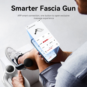 Pistola de masaje muscular facial Beoka profesional de percusión de tejido profundo con vibración muscular corporal con calor y frío - Product Image 5