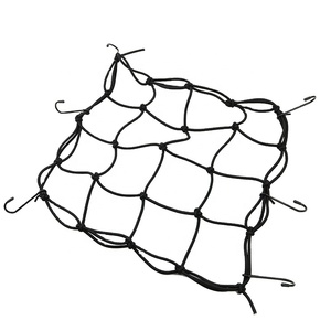 Red elástica para equipaje de motocicleta, 15 pulgadas x 15 pulgadas, color negro - Product Image 1