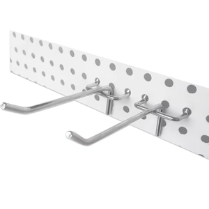Crochet de présentation pour supermarché en acier inoxydable électroplaqué, crochet de rayonnage en aluminium avec design en spirale élégant - Product Image 2