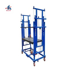 Andamio Elevador Eléctrico Automático con Control Remoto, Duradero, de 2m/4m/10m, Ideal para Construcción y Decoración - Product Image 1