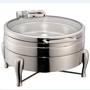 จานอุ่นอาหารทองเหลืองและทองแดงอย่างดีเป็นพิเศษสำหรับให้ความอบอุ่นและถืออุปกรณ์ - Product Image 1