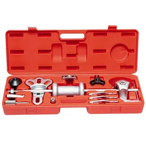 9-Way Slide Hammer Puller Set Wheel Bearing Removal Tool with Slide Hammer Attachments