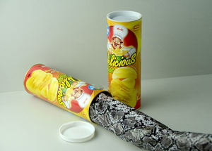 Drô<span class=keywords><strong>le</strong></span> poisson d'avril pommes de terre chips serpent Gimmick jouet serpent effrayant venir sauter dans <span class=keywords><strong>le</strong></span> seau de pommes de terre tour de magie blague jouet - Product Image 2