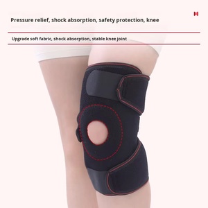 Genouillères de protection en néoprène de qualité <span class=keywords><strong>médicale</strong></span> pour sports de plein air, douces, chaudes, légères, avec rembourrage épais pour soulager la douleur, idéales pour les sports de printemps - Product Image 4
